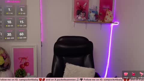 Snapshot of sampuckettbaby chatting on March 7, 2025, 4:11 pm sampuckettbaby online show from March 7, 2025, 4:11 pm