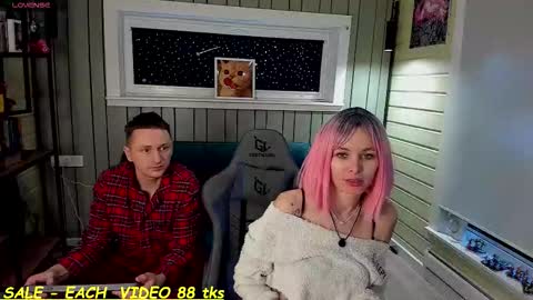 Snapshot of sandy_chris chatting on January 10, 2026, 9:11 am Sandy and Chris online show from January 10, 2026, 9:11 am