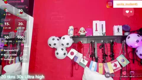 Snapshot of sarita_moller chatting on June 18, 2026, 9:14 am Sarita Moller online show from June 18, 2026, 9:14 am