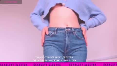 SCARLETT ELECTRA  -  online show from January 10, 2026, 2:08 pm