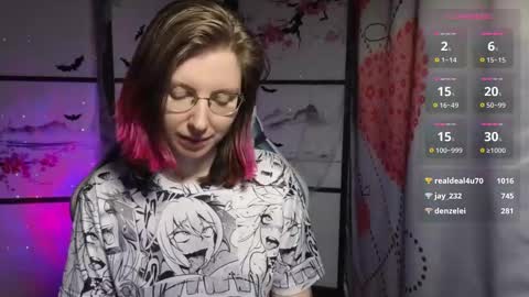 Snapshot of scarlettsrose chatting on January 7, 2025, 2:53 am Scarlett online show from January 7, 2025, 2:53 am