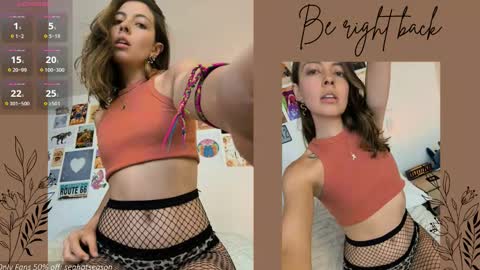 Aria Independent model online show from January 19, 2026, 12:58 am