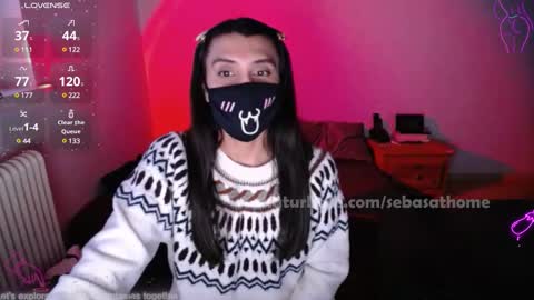 Snapshot of sebasathome chatting on December 2, 2024, 7:03 am Nip online show from December 2, 2024, 7:03 am