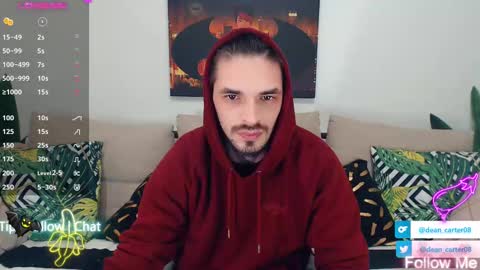 Dean Carter online show from February 18, 2025, 11:30 pm