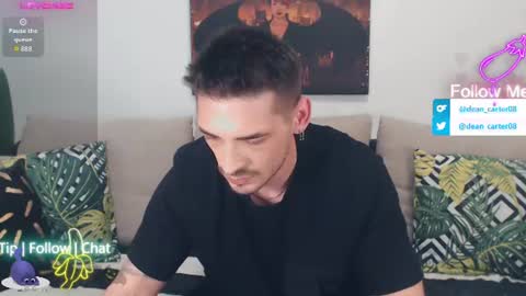 Snapshot of secret_sir chatting on August 1, 2026, 11:03 pm Dean Carter online show from August 1, 2026, 11:03 pm