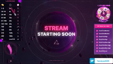 SeraLeeXXX online show from January 5, 2026, 6:11 pm