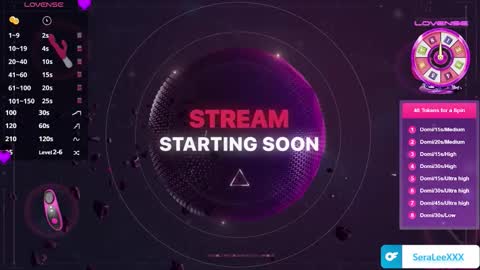 SeraLeeXXX online show from February 4, 2026, 6:25 pm