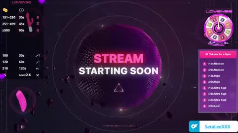 SeraLeeXXX online show from March 7, 2026, 9:56 pm