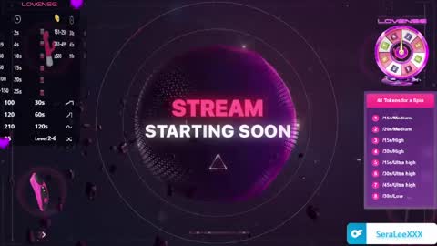 SeraLeeXXX online show from April 27, 2026, 5:11 pm