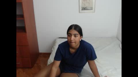 Snapshot of sex_latin699 chatting on June 2, 2026, 11:18 pm KIKI AND HER BOYFRIEND online show from June 2, 2026, 11:18 pm