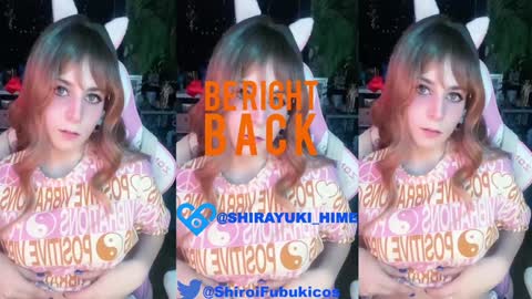 Snapshot of shirayuki_hime chatting on January 19, 2025, 4:54 am Im Lilu Rosenblum Guys I have ----Ill be glad to see you there online show from January 19, 2025, 4:54 am