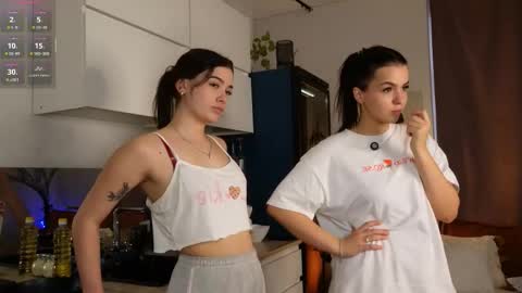 Snapshot of sinfulduo0 chatting on November 19, 2025, 8:03 am Hello guys our names Emma and Gabriela online show from November 19, 2025, 8:03 am