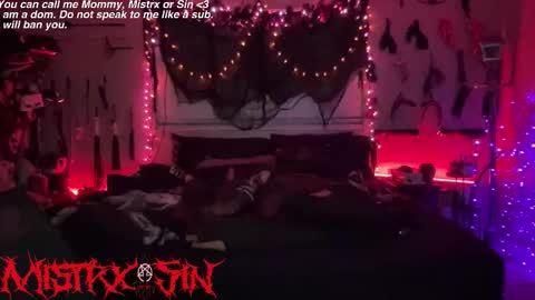 Snapshot of sinfulincubus chatting on February 7, 2026, 4:49 am Mistrx Sin online show from February 7, 2026, 4:49 am