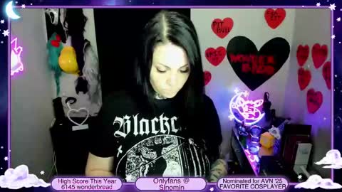 Snapshot of sinominx chatting on February 4, 2025, 1:34 am Sinomin online show from February 4, 2025, 1:34 am