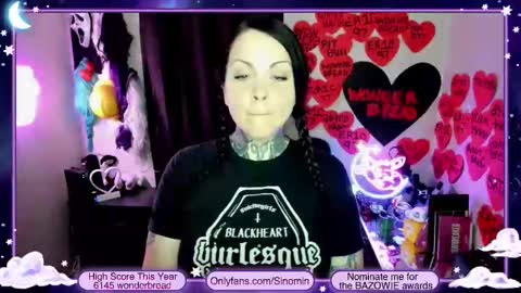 Snapshot of sinominx chatting on February 25, 2025, 1:30 am Sinomin online show from February 25, 2025, 1:30 am