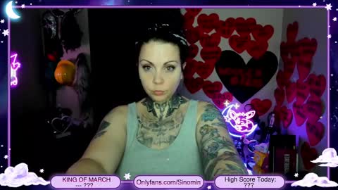 Snapshot of sinominx chatting on March 2, 2025, 3:45 am Sinomin online show from March 2, 2025, 3:45 am