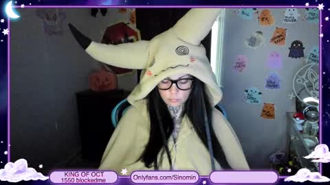 Snapshot of sinominx chatting on October 19, 2025, 9:04 pm Sinomin online show from October 19, 2025, 9:04 pm