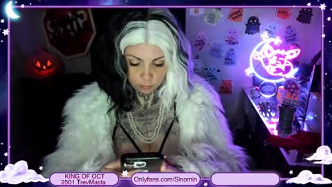 Snapshot of sinominx chatting on October 28, 2025, 1:53 am Sinomin online show from October 28, 2025, 1:53 am