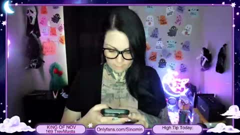 Snapshot of sinominx chatting on November 5, 2025, 8:31 pm Sinomin online show from November 5, 2025, 8:31 pm