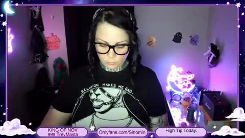 Snapshot of sinominx chatting on November 22, 2025, 11:59 pm Sinomin online show from November 22, 2025, 11:59 pm