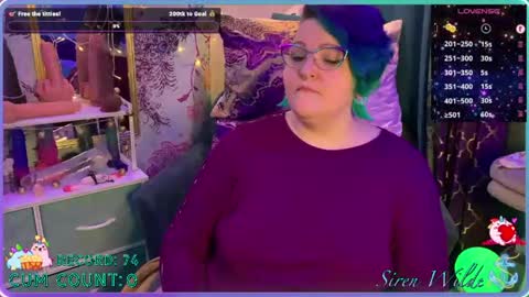 Siren Wilde online show from May 24, 2026, 2:49 am