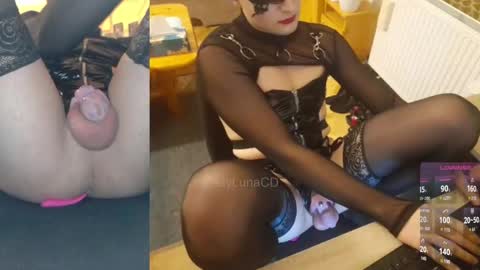 SissyLunaTS online show from January 28, 2025, 9:19 pm