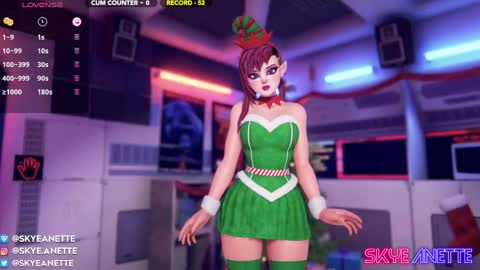 SkyeAnette online show from December 9, 2024, 2:02 am