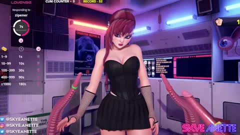 SkyeAnette online show from January 11, 2025, 2:09 am