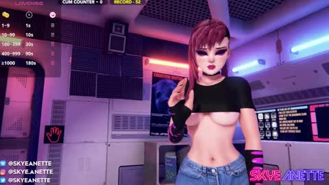 SkyeAnette online show from January 19, 2025, 2:15 am