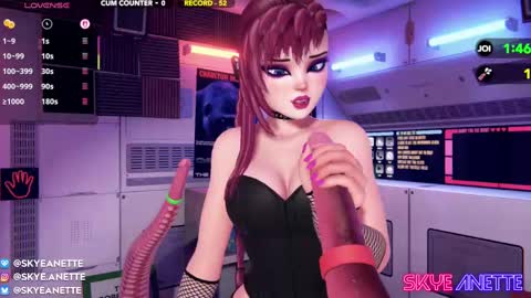 SkyeAnette online show from March 1, 2025, 2:15 am