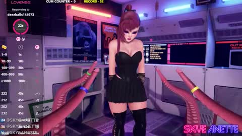 SkyeAnette online show from September 27, 2025, 1:21 am