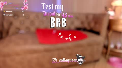 Snapshot of soffiqueen chatting on January 16, 2025, 11:59 pm Schedule 1400 - 2100 gtm-5 online show from January 16, 2025, 11:59 pm