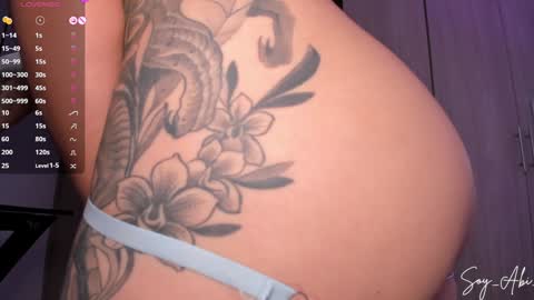 Snapshot of soy_abi_ chatting on February 26, 2025, 1:32 am Tati Open pvt online show from February 26, 2025, 1:32 am