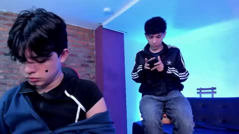 Snapshot of space_boys18 chatting on May 13, 2026, 12:24 pm Gabo Lucas and Justin online show from May 13, 2026, 12:24 pm