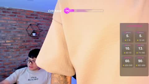 Snapshot of space_boys18 chatting on May 30, 2026, 7:33 pm Gabo Lucas and Justin online show from May 30, 2026, 7:33 pm