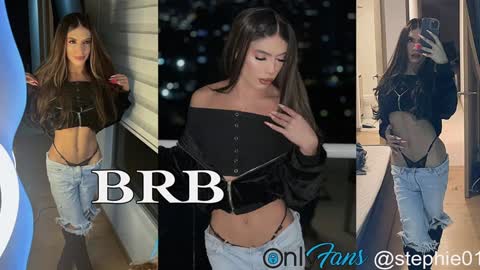 Snapshot of stephie01 chatting on January 31, 2025, 6:46 am estefania online show from January 31, 2025, 6:46 am