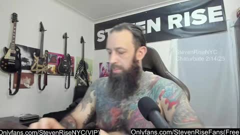 StevenRiseNYC online show from February 14, 2025, 1:18 pm