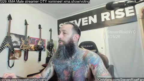 StevenRiseNYC online show from April 28, 2026, 2:27 am