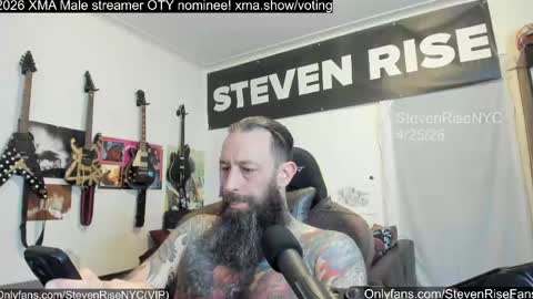 StevenRiseNYC online show from April 29, 2026, 1:37 pm