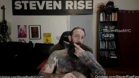 StevenRiseNYC online show from June 3, 2026, 2:33 pm