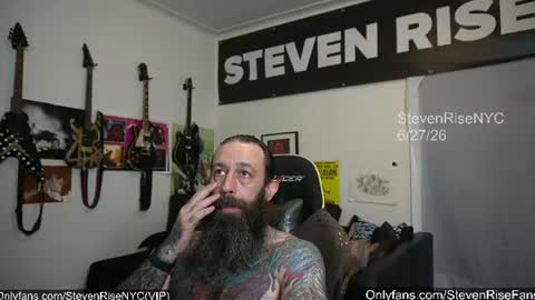 StevenRiseNYC online show from June 27, 2026, 6:46 pm