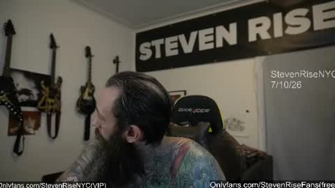 StevenRiseNYC online show from July 10, 2026, 12:30 pm