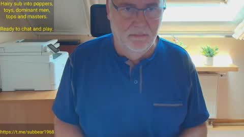 subbear1968 online show from June 24, 2026, 11:20 am