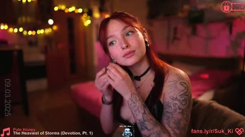 Snapshot of suk_ki chatting on March 10, 2025, 2:50 am Lika ginger Jessy blond online show from March 10, 2025, 2:50 am