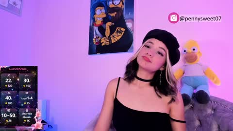 Snapshot of sweet_penny_ chatting on January 23, 2025, 1:19 am Penny online show from January 23, 2025, 1:19 am