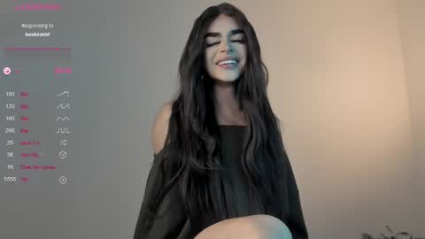 Snapshot of sweetest_bella chatting on February 13, 2025, 8:55 pm Bella online show from February 13, 2025, 8:55 pm