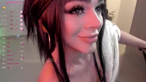 Snapshot of sweetest_bella chatting on November 11, 2025, 9:15 pm Bella online show from November 11, 2025, 9:15 pm