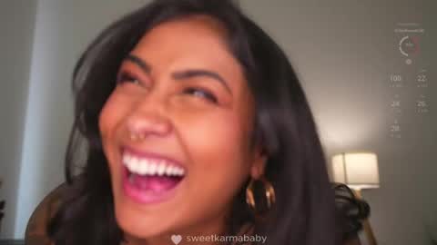 Snapshot of sweetkarmababy chatting on May 8, 2026, 8:25 pm Karma Sutra sweetkarmababy online show from May 8, 2026, 8:25 pm