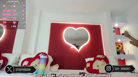 Taby Jhoson online show from March 16, 2026, 1:04 pm