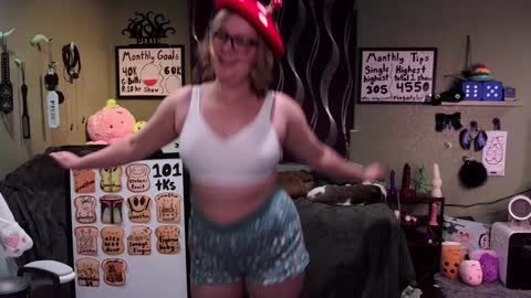 Snapshot of ten_tickle_pixie chatting on January 11, 2025, 2:30 am Pixie and Tentacle Overlord online show from January 11, 2025, 2:30 am